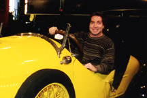 Phil Kassel in Amelia Earhart's Gold Bug Kissel